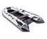 Лодка ПВХ Ривьера 3200 СК Графит / Светло-серый