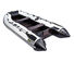 Лодка ПВХ Ривьера Компакт 3200 С Светло-серый / Черный