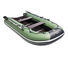 Лодка ПВХ Ривьера Компакт 2900 СК  Черный / Зеленый