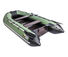 Лодка ПВХ Ривьера Компакт 2900 СК  Черный / Зеленый
