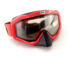 Очки мотокросс/снегоход (двойное стекло)  ATAKI HB-811 красные глянцевые Универсальный