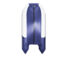 Лодка ПВХ Ривьера Компакт 3200 СК Светло-серый / Синий
