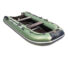 Лодка ПВХ Ривьера Компакт 3200 СК Черный / Зеленый