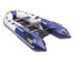 Лодка ПВХ Ривьера Компакт 3400 СК  Светло-серый / Синий