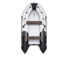 Лодка ПВХ Ривьера 3800 КНД Светло-серый / Черный