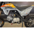 Питбайк JHL LK24 YX140EM 17/14 (механ. сцепл., эл. стартер 2024 г.) Серо-оранжевый